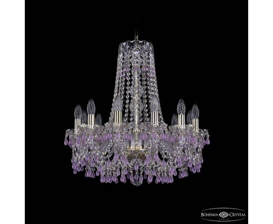 Подвесная люстра Bohemia Ivele Crystal 1410/12/195/h-60 G V7010