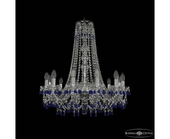 Подвесная люстра Bohemia Ivele Crystal 1410/12/240/h-74 Ni V3001