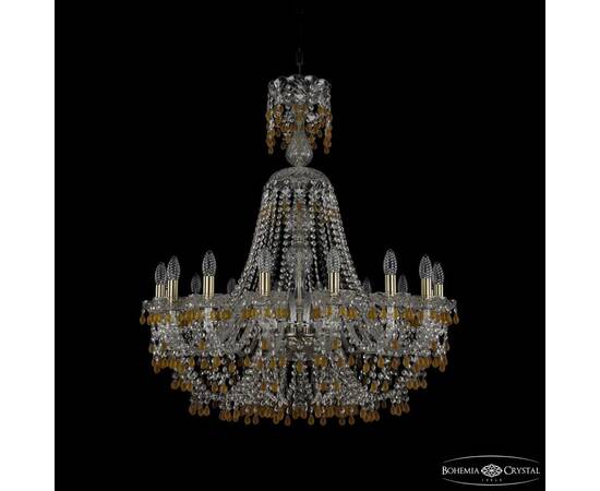 Подвесная люстра Bohemia Ivele Crystal 1410/16/300/XL-95 Pa V1003