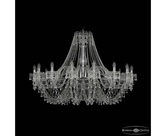 Подвесная люстра Bohemia Ivele Crystal 1410/16/460 Ni V0300