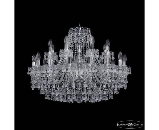 Подвесная люстра Bohemia Ivele Crystal 1410/16+8/300 Ni V0300