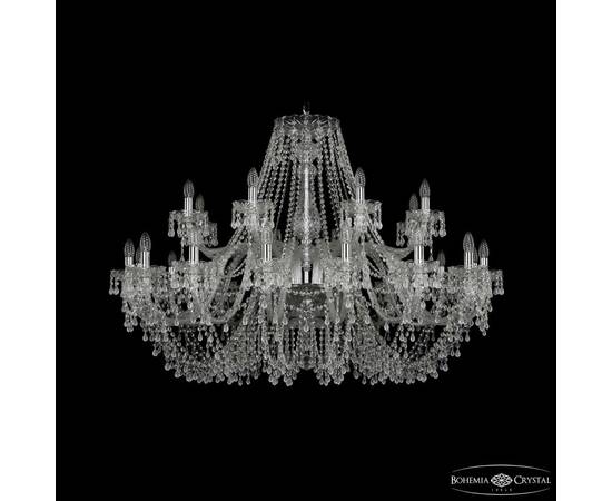 Подвесная люстра Bohemia Ivele Crystal 1410/16+8/460 Ni V0300