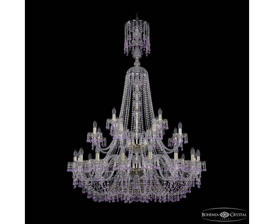 Подвесная люстра Bohemia Ivele Crystal 1410/16+8+4/400/XL-162/2d G V7010