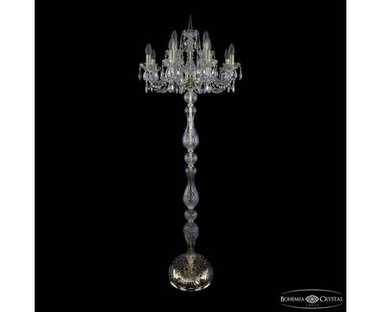 Торшер Bohemia Ivele Crystal 1402T1/8+4/195-165 G