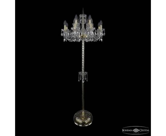 Торшер Bohemia Ivele Crystal 1402T2/8+4/195-165 G