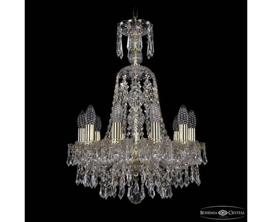 Подвесная люстра Bohemia Ivele Crystal 1403/10/141/XL-61 G