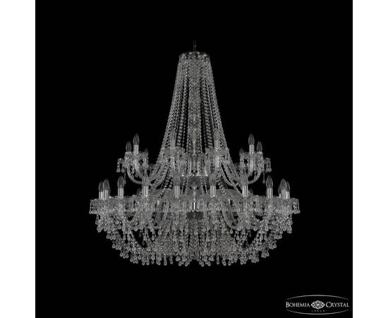 Подвесная люстра Bohemia Ivele Crystal 1410/20+10/400/2d Ni V0300