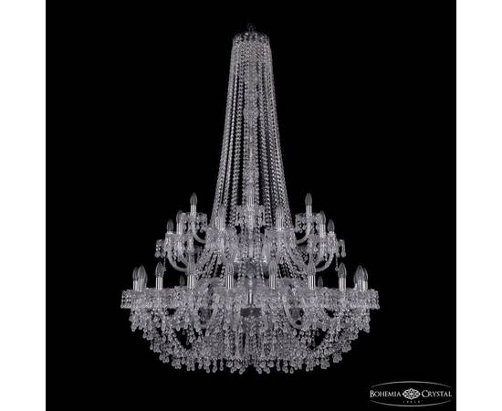 Подвесная люстра Bohemia Ivele Crystal 1410/20+10+5/400/h-160/2d Ni V0300