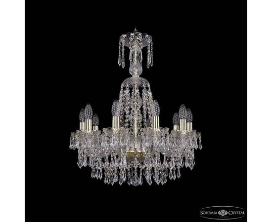 Подвесная люстра Bohemia Ivele Crystal 1403/10/195/XL-65 G