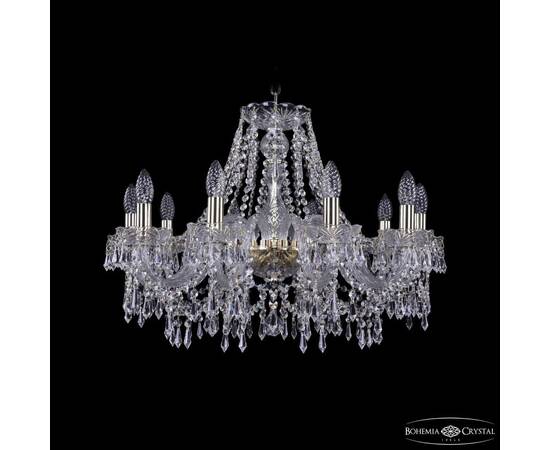 Подвесная люстра Bohemia Ivele Crystal 1403/10/240 G