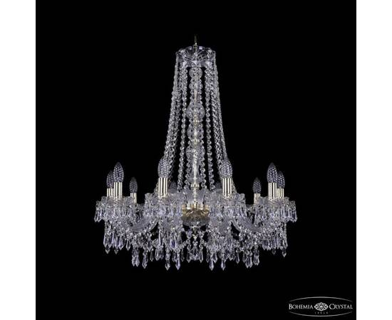 Подвесная люстра Bohemia Ivele Crystal 1403/10/240/h-76 G