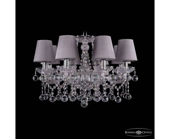 Подвесная люстра Bohemia Ivele Crystal 1413/8/200 Ni Balls SH24