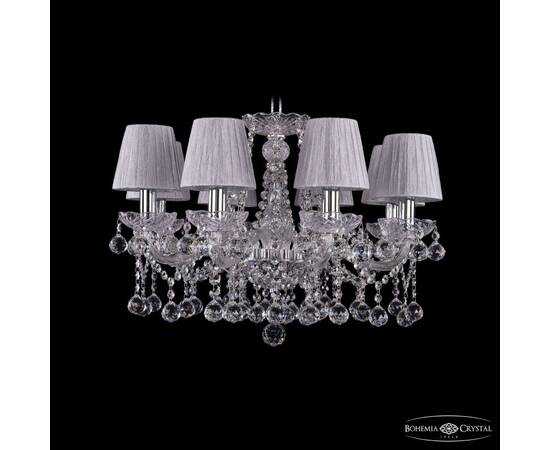Подвесная люстра Bohemia Ivele Crystal 1413/8/200 Ni Balls SH6