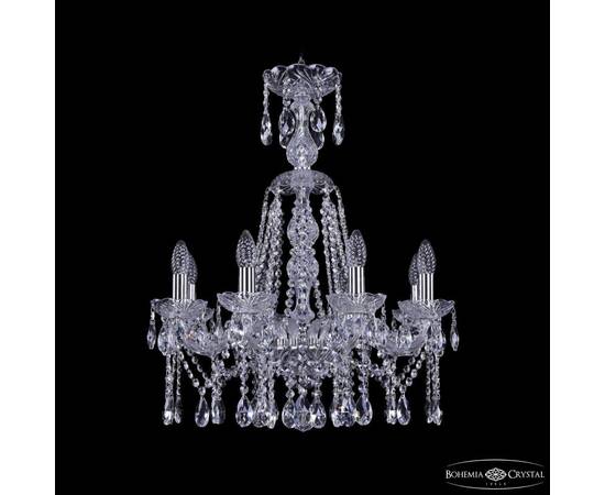 Подвесная люстра Bohemia Ivele Crystal 1413/8/200/XL-66 Ni