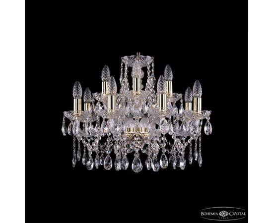 Подвесная люстра Bohemia Ivele Crystal 1413/8+4/200 G
