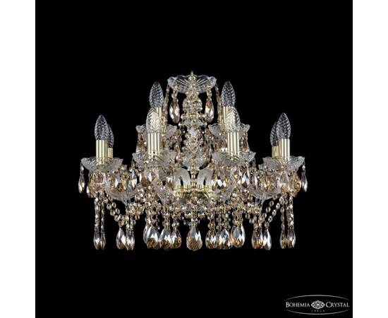 Подвесная люстра Bohemia Ivele Crystal 1413/8+4/200 G R721