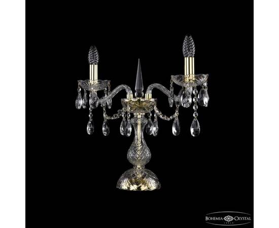 Настольная лампа Bohemia Ivele Crystal 1413L/2/141-39 G