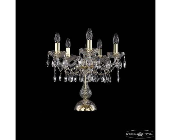 Настольная лампа Bohemia Ivele Crystal 1413L/5/141-39 G