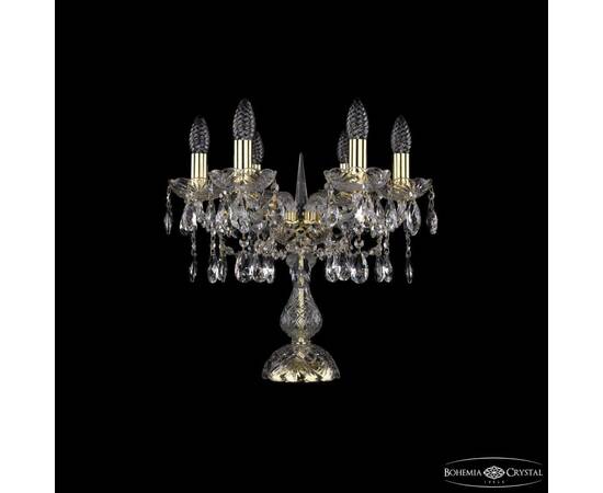 Настольная лампа Bohemia Ivele Crystal 1413L/6/141-39 G