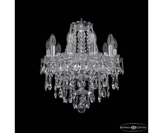 Подвесная люстра Bohemia Ivele Crystal 1415/10/141 Ni