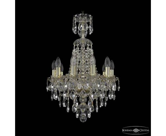 Подвесная люстра Bohemia Ivele Crystal 1415/10/141/XL-66 G