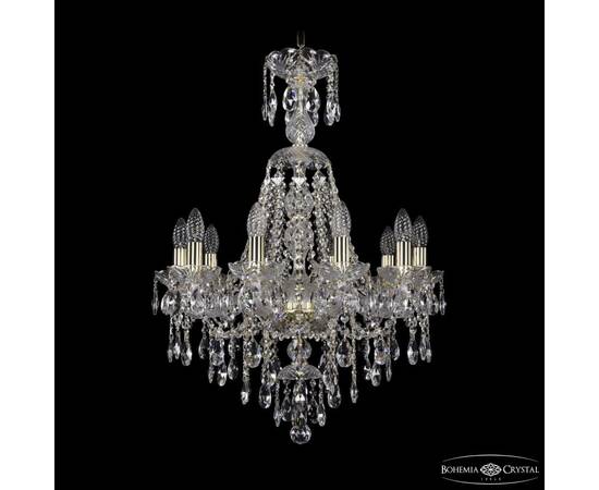 Подвесная люстра Bohemia Ivele Crystal 1415/10/200/XL-76 G