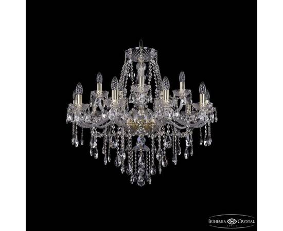 Подвесная люстра Bohemia Ivele Crystal 1415/10+5/300 G