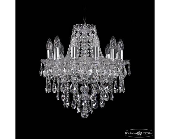 Подвесная люстра Bohemia Ivele Crystal 1415/12/141 Ni