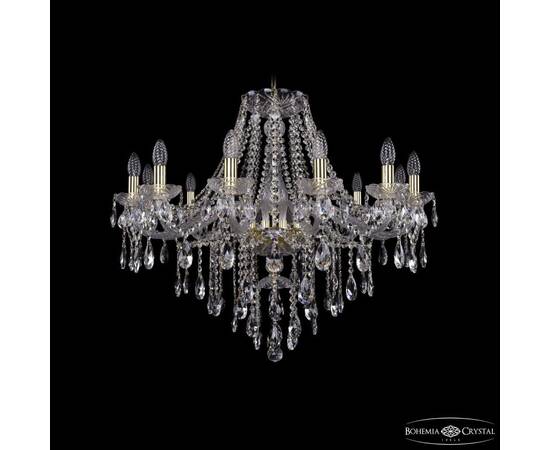 Подвесная люстра Bohemia Ivele Crystal 1415/12/300 G