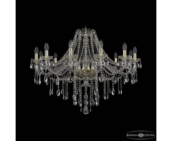 Подвесная люстра Bohemia Ivele Crystal 1415/12/360 G