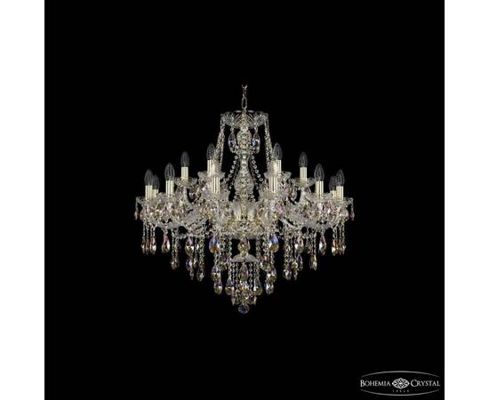 Подвесная люстра Bohemia Ivele Crystal 1415/12+6/300 G K801