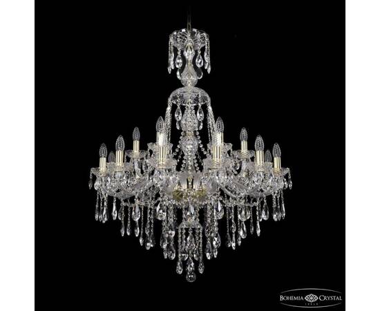 Подвесная люстра Bohemia Ivele Crystal 1415/12+6/300/XL-108 G