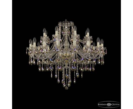 Подвесная люстра Bohemia Ivele Crystal 1415/16+8/360 G R801