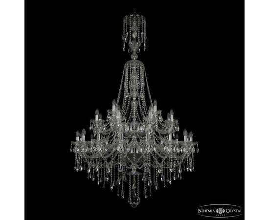 Подвесная люстра Bohemia Ivele Crystal 1415/16+8+4/400/XL-185/2d Ni