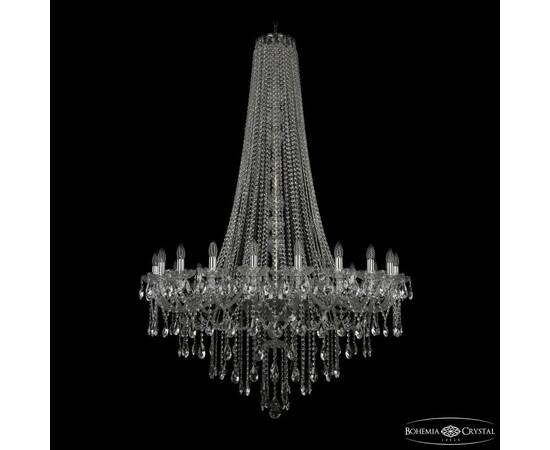 Подвесная люстра Bohemia Ivele Crystal 1415/20/400/h-173 Ni