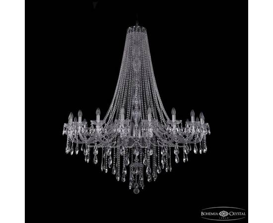 Подвесная люстра Bohemia Ivele Crystal 1415/20/530/h-180 Ni