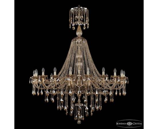 Подвесная люстра Bohemia Ivele Crystal 1415/20/530/XL-180 G M721
