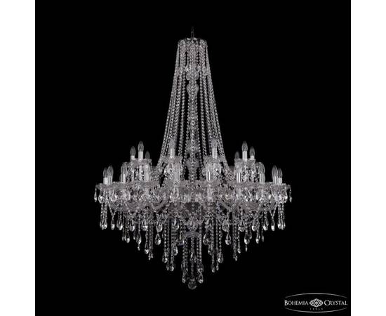 Подвесная люстра Bohemia Ivele Crystal 1415/20+10/400/h-154 Ni