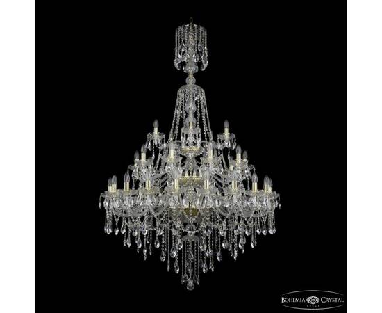 Подвесная люстра Bohemia Ivele Crystal 1415/20+10+5/400/XL-180/3d G