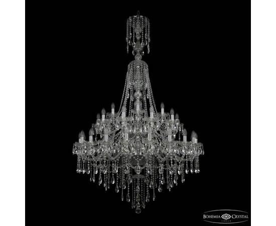 Подвесная люстра Bohemia Ivele Crystal 1415/20+10+5/400/XL-185/2d Ni