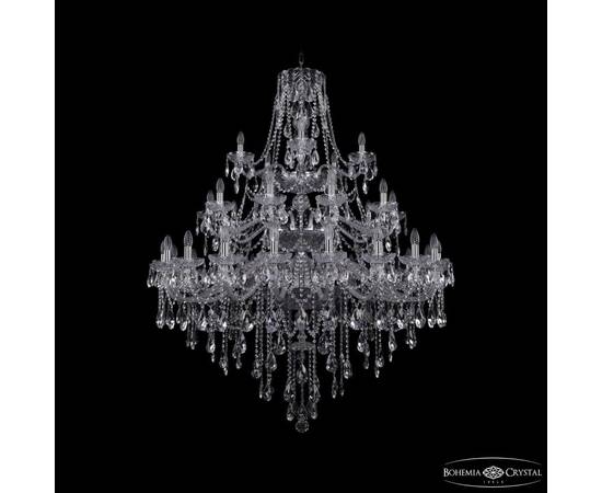 Подвесная люстра Bohemia Ivele Crystal 1415/20+10+5/460/3d Ni