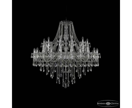 Подвесная люстра Bohemia Ivele Crystal 1415/24+12/530 Ni