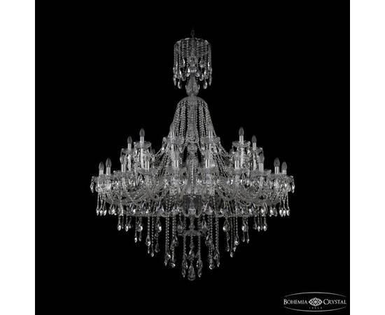 Подвесная люстра Bohemia Ivele Crystal 1415/24+12/530/XL-186 Ni