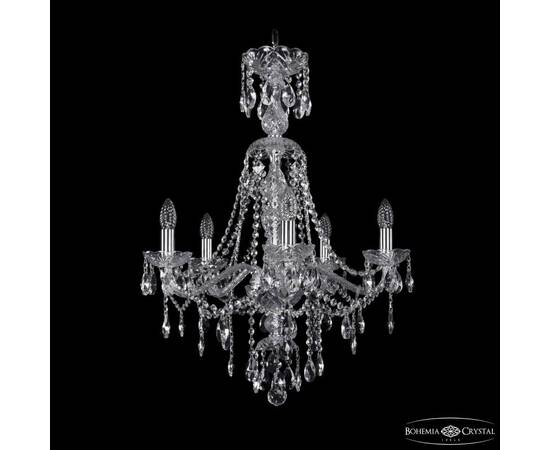 Подвесная люстра Bohemia Ivele Crystal 1415/5/200/XL-76 Ni