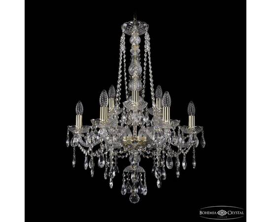 Подвесная люстра Bohemia Ivele Crystal 1415/6+3/200/h-77 G
