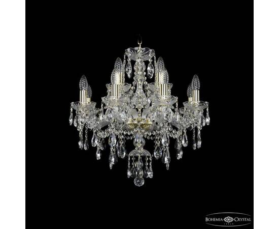 Подвесная люстра Bohemia Ivele Crystal 1415/8+4/200 G