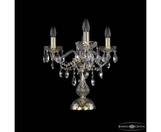 Настольная лампа Bohemia Ivele Crystal 1415L/3/141-39 G