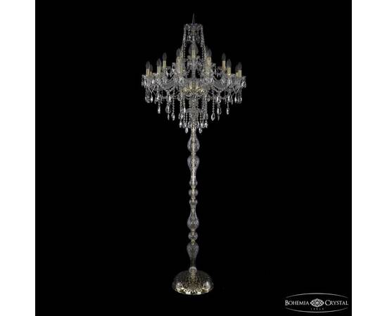 Торшер Bohemia Ivele Crystal 1415T1/12+6+3/300-225 G