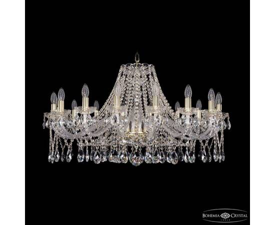 Подвесная люстра Bohemia Ivele Crystal 1413/16/360 G