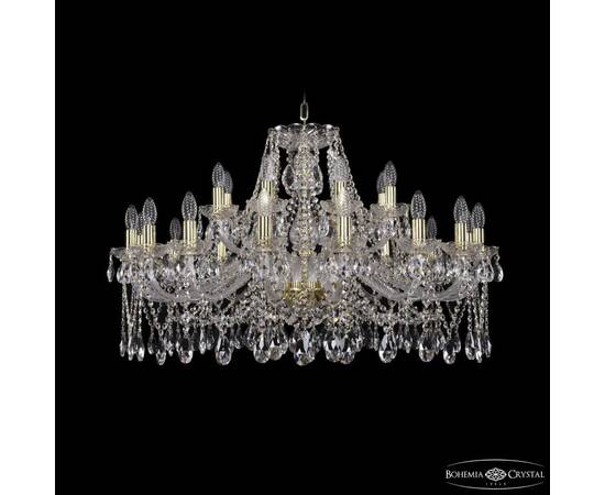 Подвесная люстра Bohemia Ivele Crystal 1413/16+8/360 G